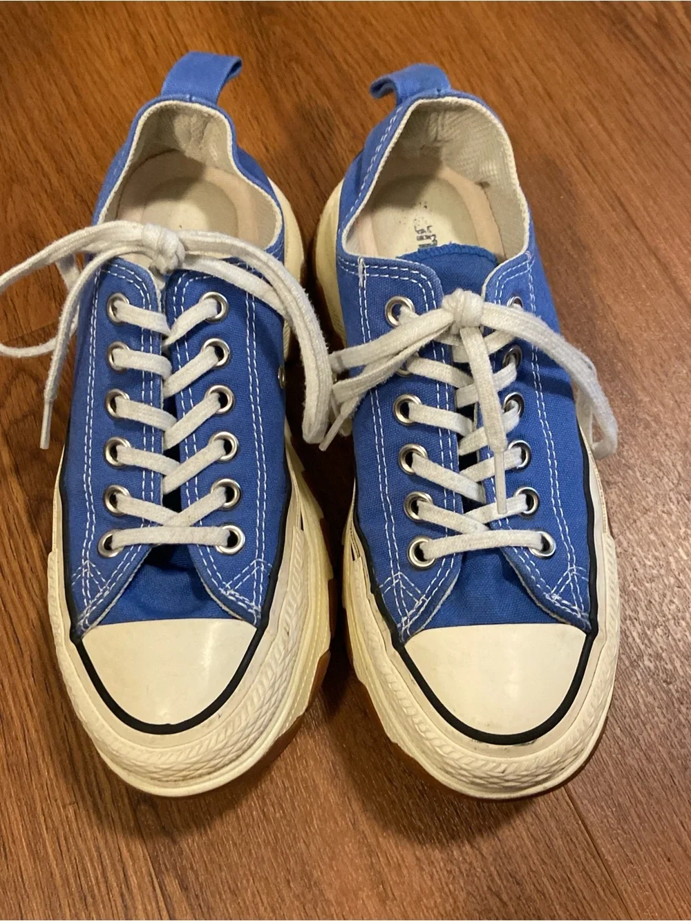 Converse Trekwave Blue Platform